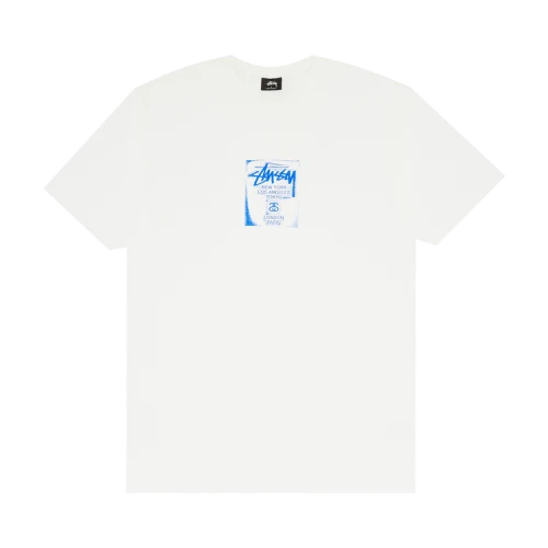 Stussy World Tour Stamp Tee 'White'