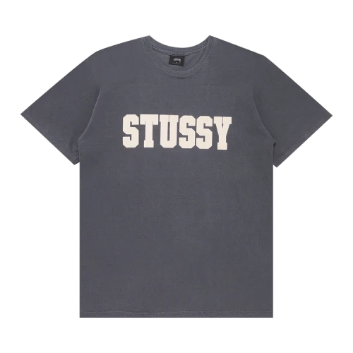 Stussy University Pigment Dyed Tee 'Black'