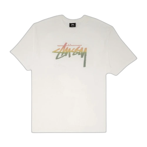 Stussy Stock Fade Tee 'White'