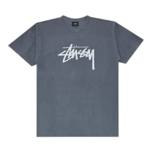 Stussy Stock Pigment Dyed Tee 'Black'