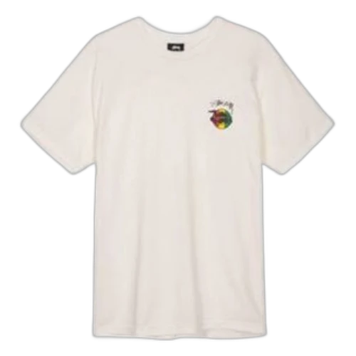 Stussy Rasta Sk8 Tee Printing Short Sleeve