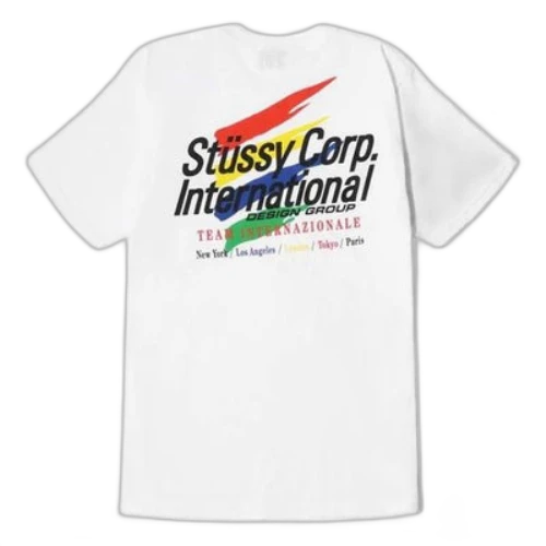 Stussy Unisex International Corp Printing White