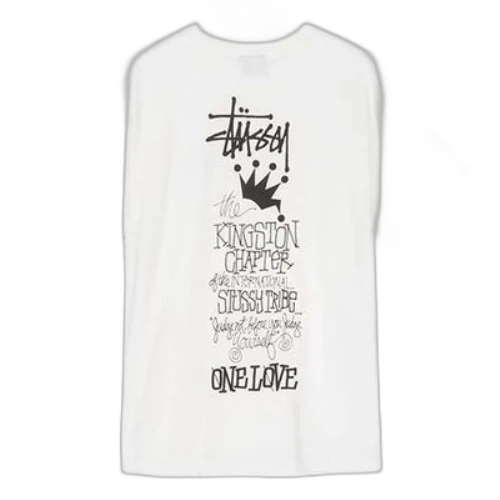 Stussy Kingston Tee Short Sleeve Unisex White