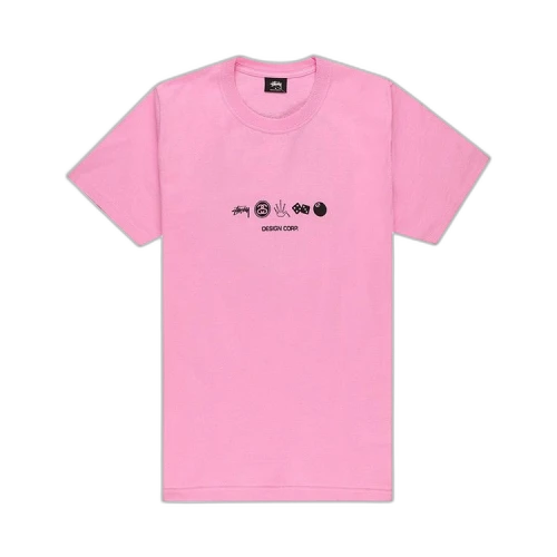 Stussy Global Design Corporation Tee 'Pink'