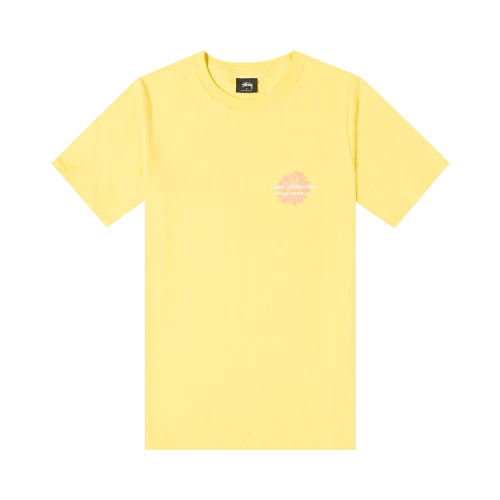 Stussy Laguna Flower Tee 'Yellow'