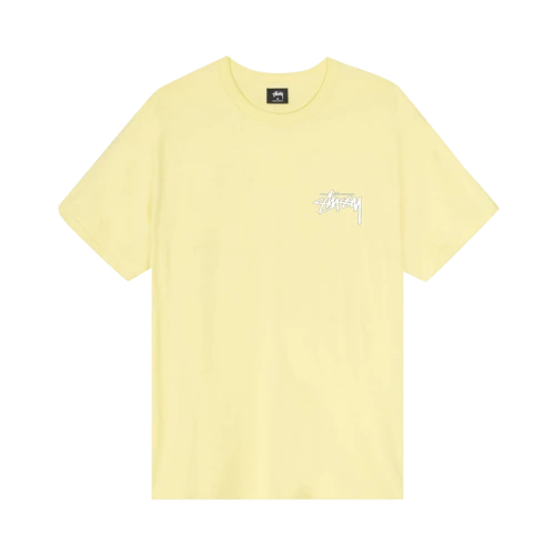 Stussy Tribal Mask Tee 'Yellow'