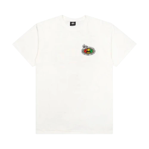 Stussy Rasta Oval Pigment Dyed Tee 'Natural'