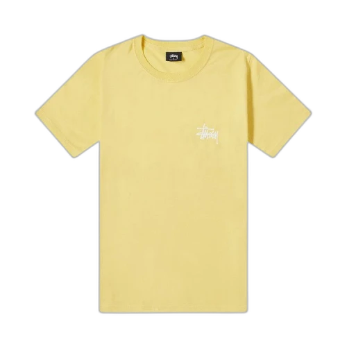 Stussy Basic Stussy Tee 'Yellow'