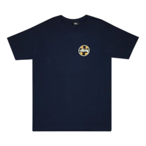 Stussy Cross Dot Tee 'Navy'