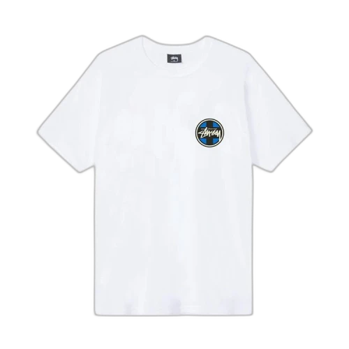 Stussy Cross Dot Tee 'White'