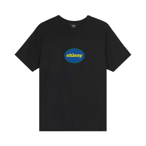Stussy Global Pigment Dyed Tee 'Black'