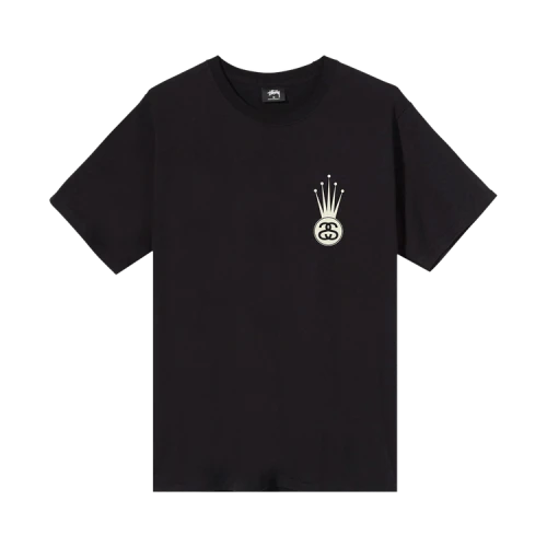 Stussy Crown Link Tee 'Black'