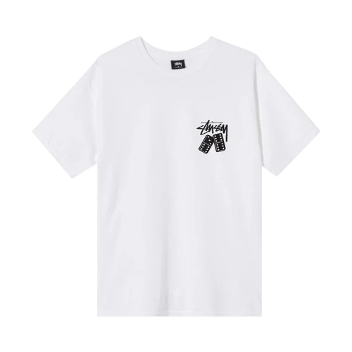 Stussy Dominoes Tee 'White'