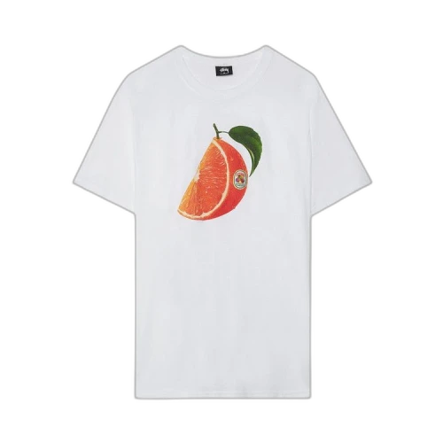 Stussy Orange Slice Tee 'White'