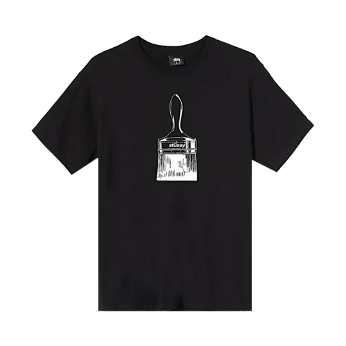 Stussy Paintbrush Tee 'Black'