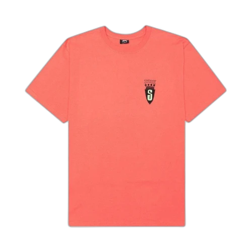 Stussy S Crest Tee 'Pale Red'