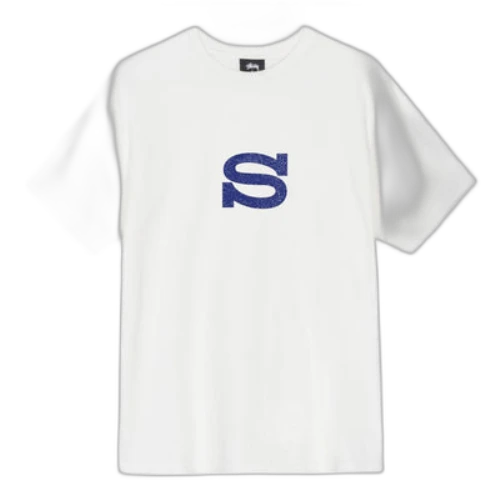 Stussy S Sport Tee S Alphabet Sports Short Sleeve White