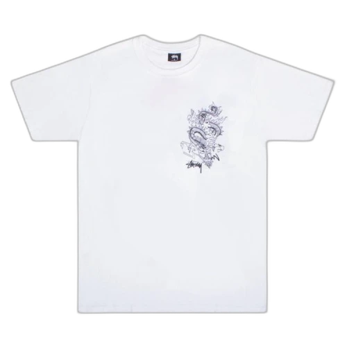 Stussy Funky Tribe Tee 'White'