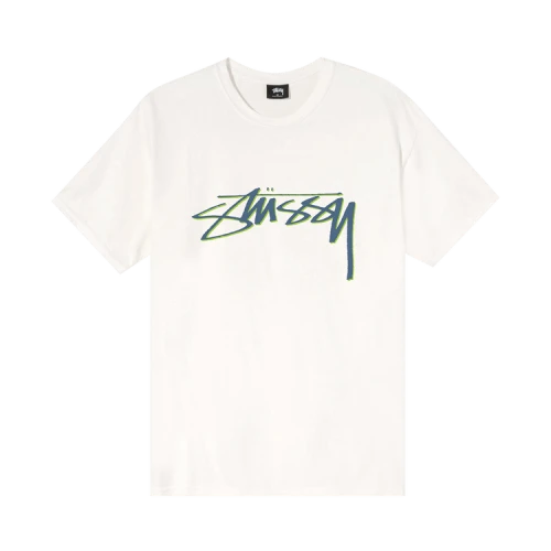 Stussy Smooth Stock Dyed Tee 'Natural'