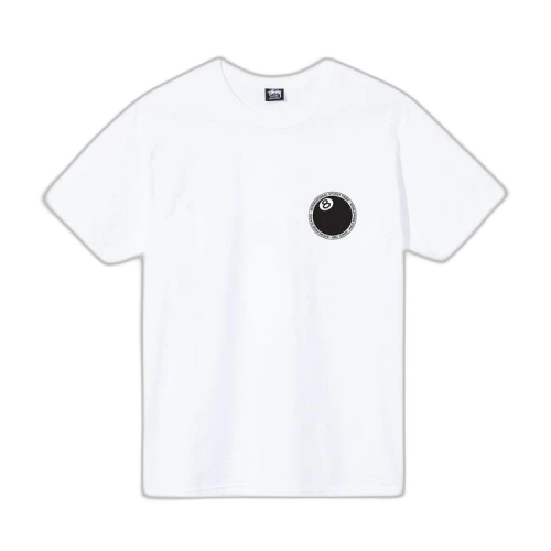Stussy 8 Ball Dot Tee 'White'