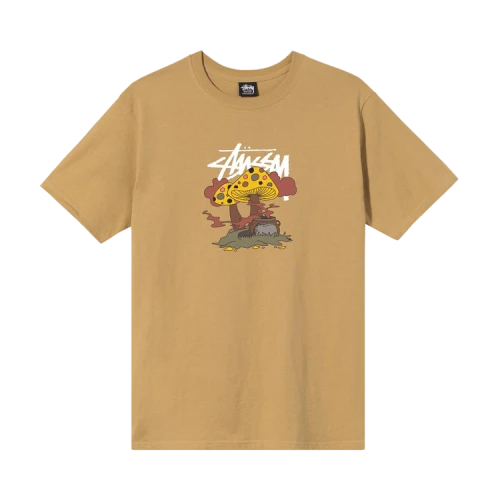 Stussy Something's Cookin' Tee 'Khaki'