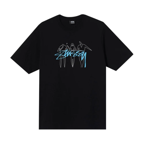 Stussy 3 People Tee 'Black'