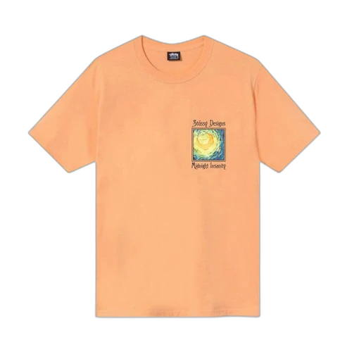 Stussy Midnight Insanity Tee 'Peach'