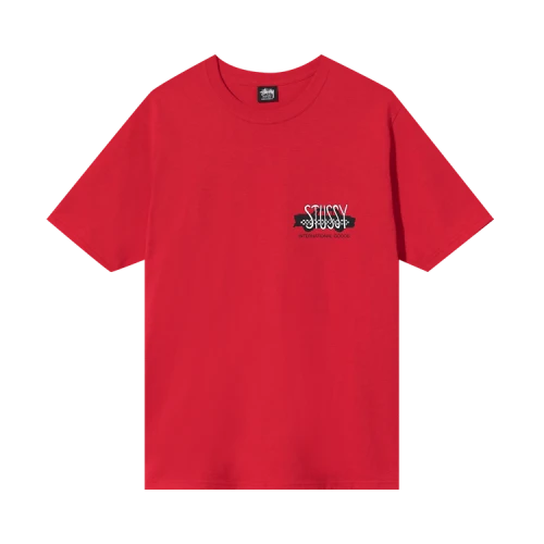 Stussy Taxi Cab Tee 'Red'