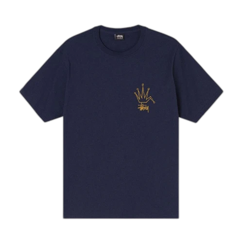 Stussy Broken Crown Tee 'Navy'