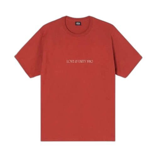 Stussy Love & Unity Tee 'Brick'