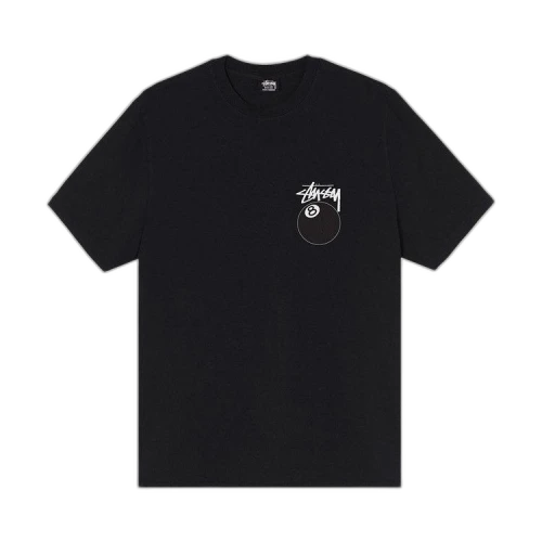 Stussy 8 Ball Pigment Dyed Tee 'Black'