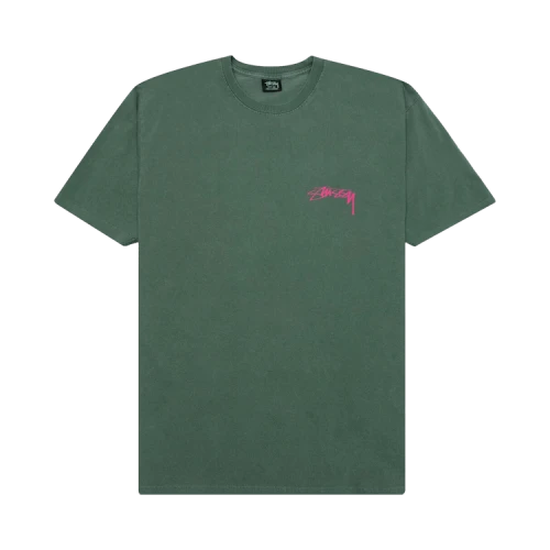 Stussy Sphinx Pigment Dyed Tee 'Pine'
