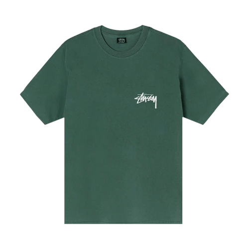 Stussy Young Moderens Pigment Dyed Tee 'Pine'