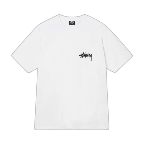 Stussy Fuzzy Dice Tee 'White'
