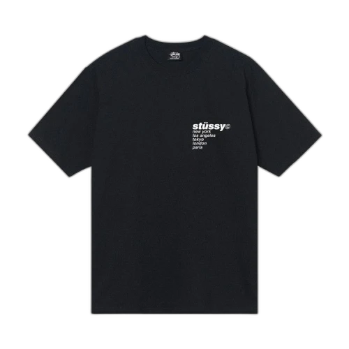 Stussy Strawberry Tee 'Black'