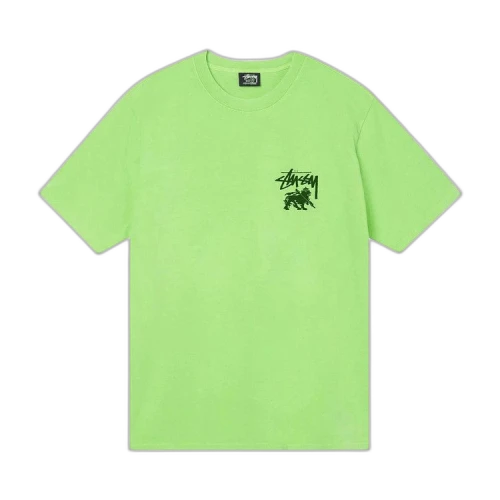 Stussy Rasta Dot Pigment Dyed Tee 'Green'