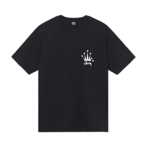 Stussy Regal Crown Pigment Dyed Tee 'Black'