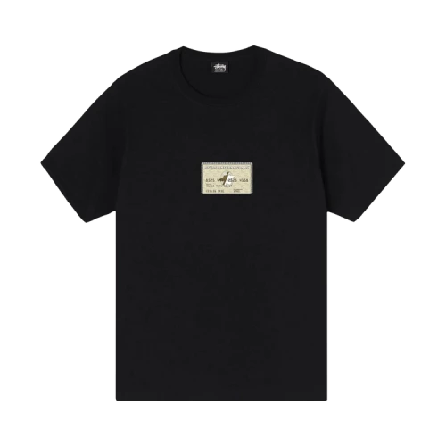 Stussy Debt Tee 'Black'
