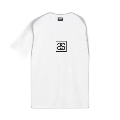 Stussy Squared Tee White