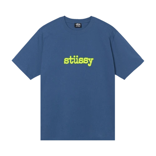 Stussy Typewriter Tee 'Midnight'
