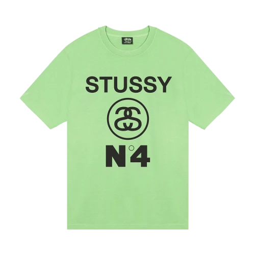 Stussy No.4 Pigment Dyed Tee Green