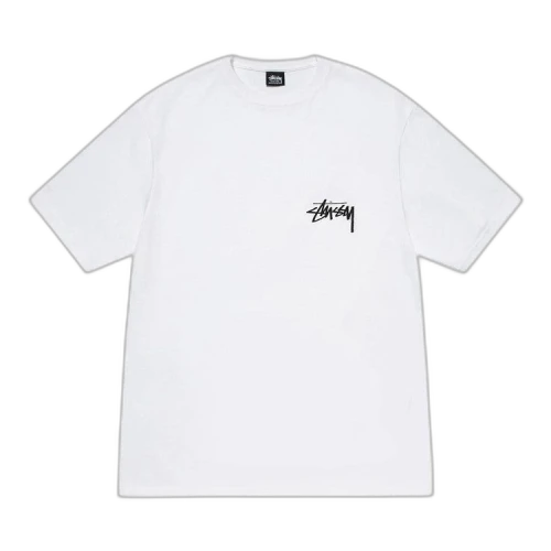 Stussy Galaxy 8-Ball Tee White