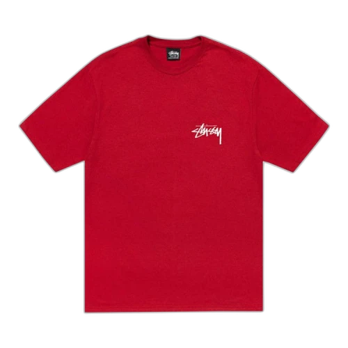 Stussy Low Tide Tee 'Dark Red'