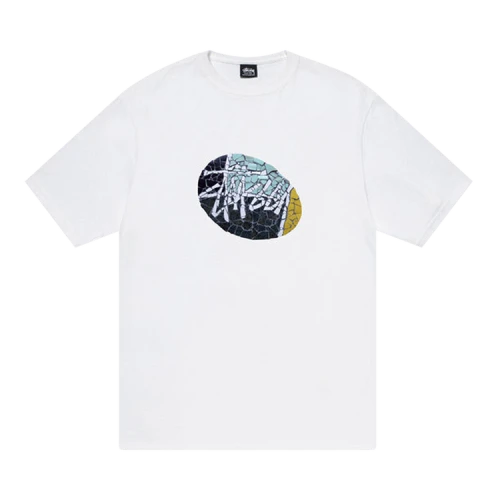 Stussy Mosaic Tee 'White'