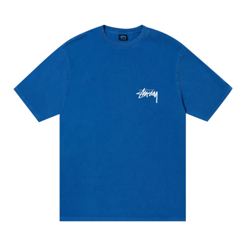 Stussy Skate Posse Pigment Dyed Tee 'Blue'