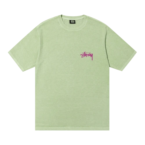 Stussy Skate Posse Pigment Dyed Tee 'Sage'