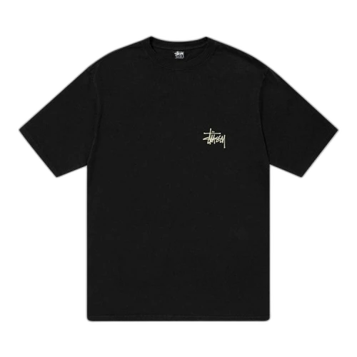 Stussy Solo S Pigment Dyed Tee 'Black'
