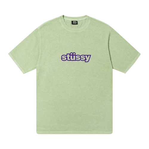 Stussy Thick Pigment Dyed Tee 'Sage'
