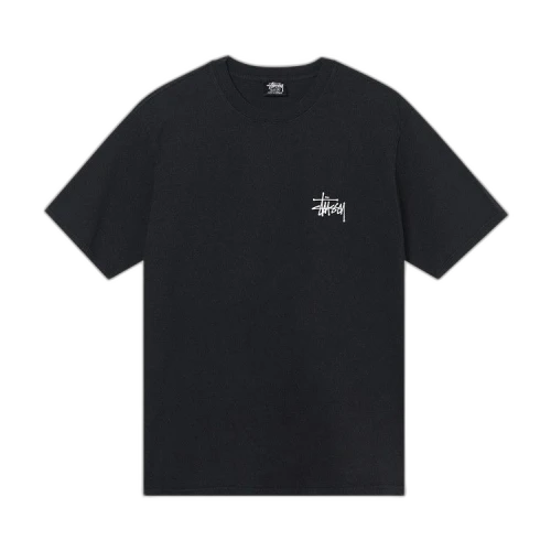 Stussy Basic Pigment Dyed Tee Black