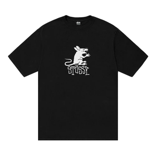 Stussy Rat Pigment Dyed Tee 'Black'
